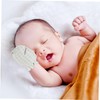 Baluue 2 Pair Newborn No Scratch Mittens Breathable and Adjustable