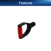Heyiarbeit Shovel D Grip Handle, 1-1/4" Inner Diameter 32mm PVC