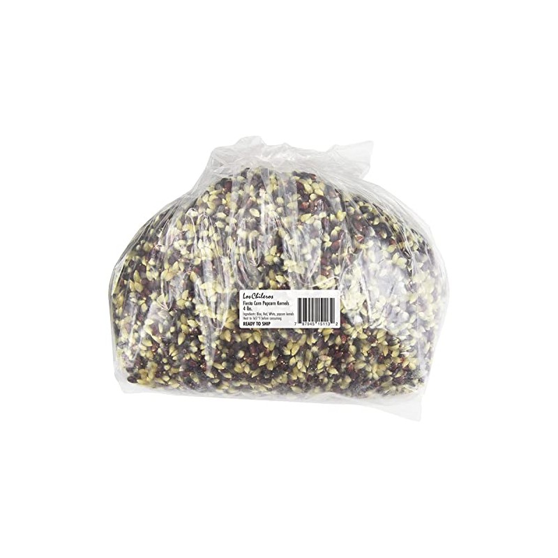 Los Chileros Fiesta Popcorn Kernel 4lb bulk bag