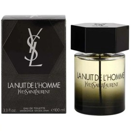 Yves Saint Laurent LA NUIT DE L'HOMME 3.3oz by Yves Saint Laurent Eau de Toilette 3.3 oz