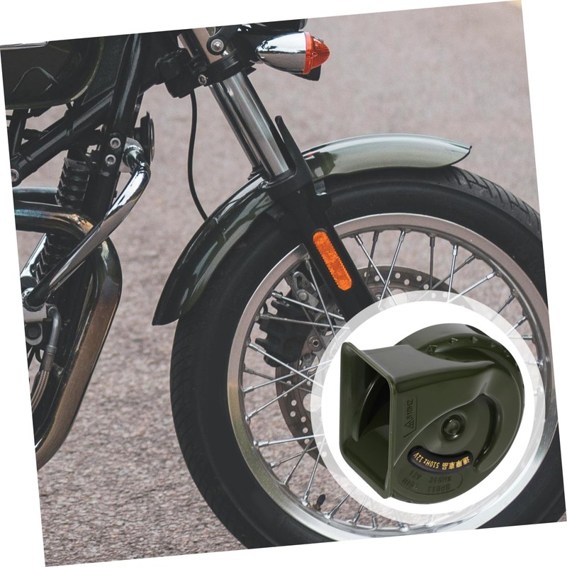 Alipis Motorcycle Horn Loud Speaker for Atv and Scooter Durable