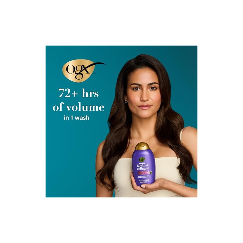OGX, Acondicionador Volumen y Fuerza de Biotina y Colágeno, 385