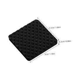 Operitacx 30 Stück rutschfeste Möbelgleiter Geräuschdämpfende Filz Pads für Stuhlbeine Tischbeine und Sofafüße Schützt Holzböden vor Kratzern und Schäden