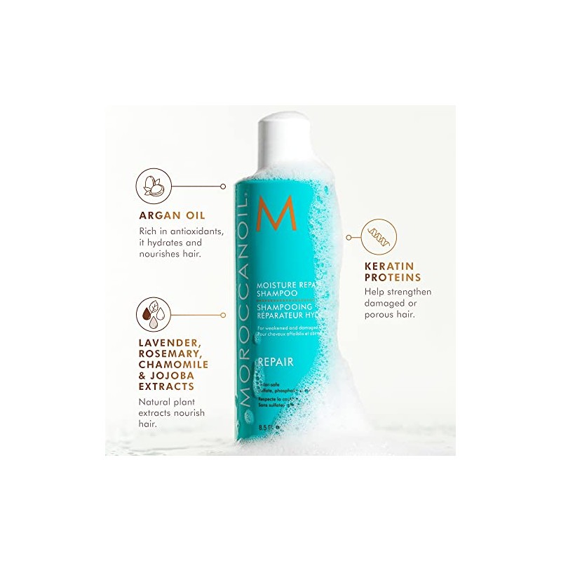 Moroccanoil Shampoo Reparador Hidratante