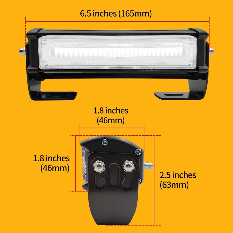 EASE2U E Emergency Strobe Lights for Vehicle, 4 in 1