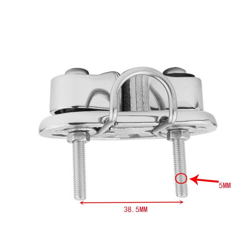 JT-HLM Stainless Steel Cam Cleat, Quick Entry Boat Ball Bearing