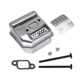 Yiekea 1130 140 0600 Exhaust Muffler Kit For Stihl 017, 018, MS170, MS170, MS180, MS170C, MS180C Chainsaws (Muffler Gasket, Cover, Bolts, Nuts)