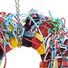 Paper Party Wheel Enrichment Natural Parrot Toy