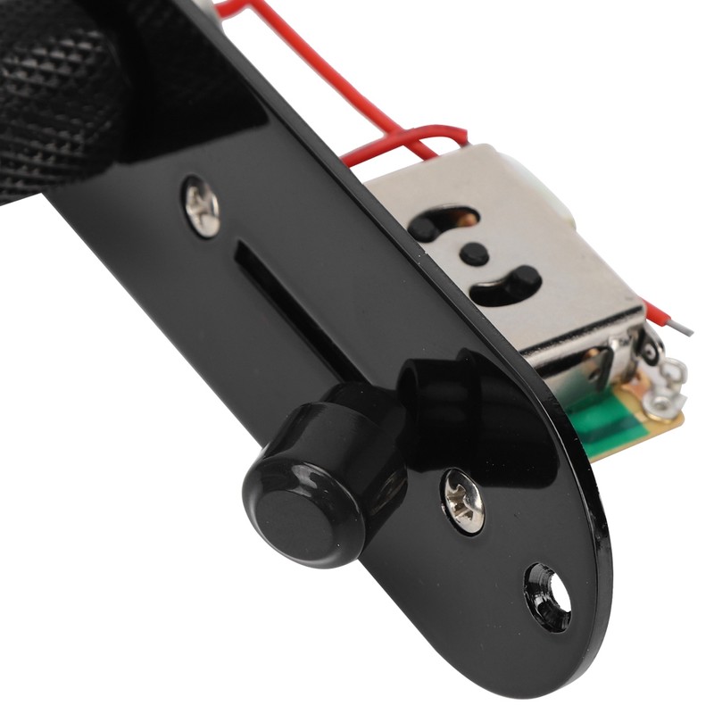 Electric Guitar Control Plate Switch Black Metal Prewired Wiring Harness
