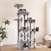 Heybly Heavy Duty Cat Tree, 71-Inch Tall Tower for Large