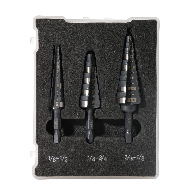 Jerax tools M2 HSS Quick Change 1/2", 3/4" & 7/8"