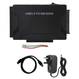 USB IDE Adapter USB3.0 to SATA Hard Drive Cable HDD SSD Adapter Converter Computer AccessoriesUK Plug