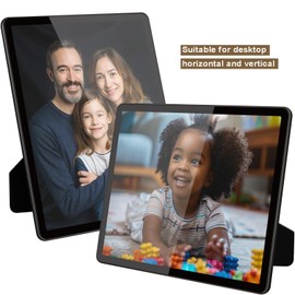 Bluesun Picture Frames 8x10 Black for Wall Hanging or Tabletop - 8 by10 Glass Frame Great for Vertical and Horizontal, Birthday Gifts for Men Boyfriend Dad Boss Loved Ones (8x10, Black)