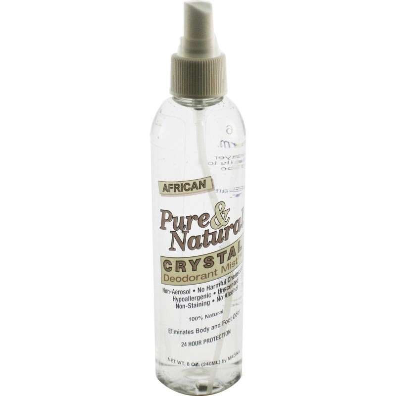 Madina African Pure & Natural Crystal Deodorant Mist Spray [8