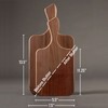 Brazos Home Dark Walnut Wood Cutting Board for Kitchen, 2
