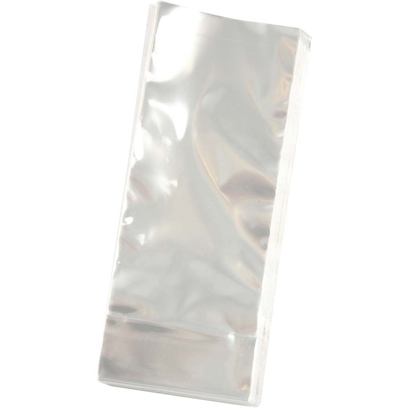 Sacchetto in cellophane 6,5 x 4,5 cm, altezza 16 cm,
