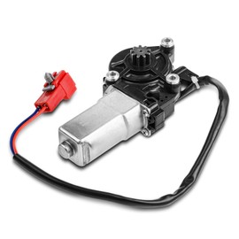 A-Premium Front Left Power Window Lift Motor Compatible with Dodge Ramcharger D150 D250 D350 W150 W250 W350 1990 1991 1992 1993, Driver Side, 2 Pins, Replace# 55154645