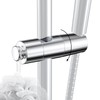 Hibbent Adjustable Shower Head Holder for Slide Bar, Universal 18-25mm