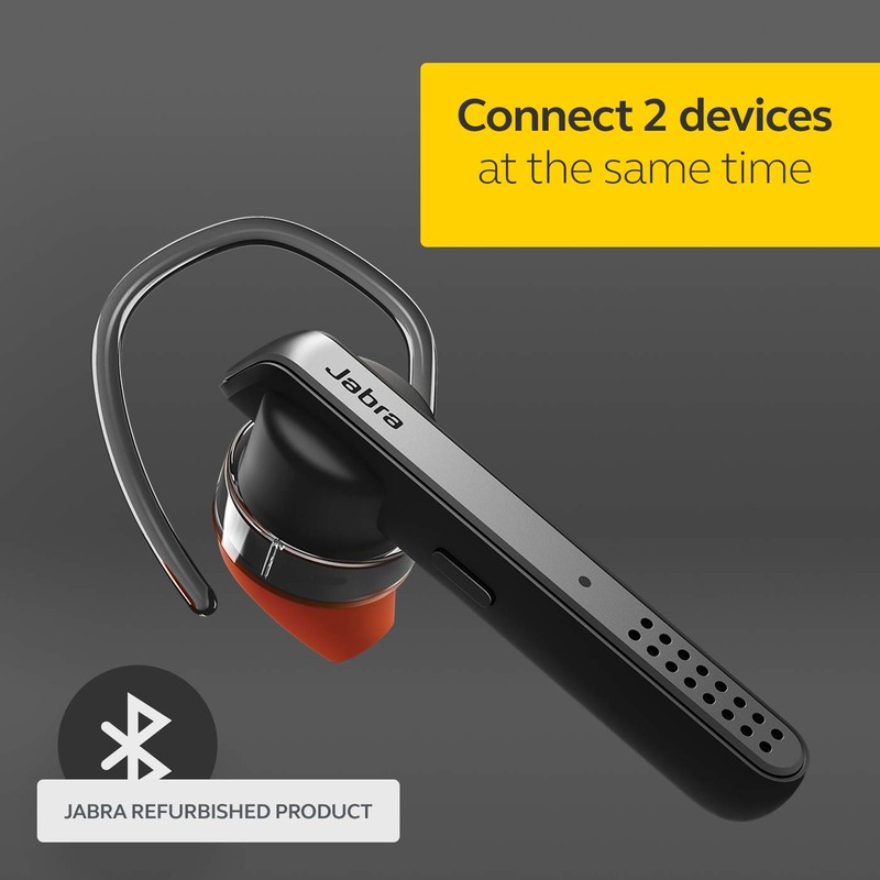 Jabra Talk 45 Black Bluetooth Headset for High Definition Hands-Free