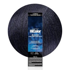 L'Oreal Paris Excellence Hicolor - Tinte permanente para el cabello, zafiro negro, 1.7 onzas