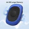 AGPTEK G02 64GB Clip MP3 Player Ditigal Music Player with
