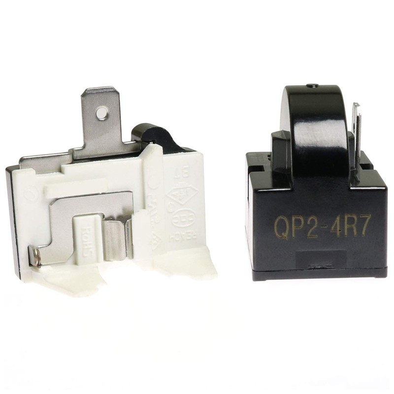 ToToT 1pcs QP-02-4.7 PTC Refrigerator Start Relay 1 Pin Coolers