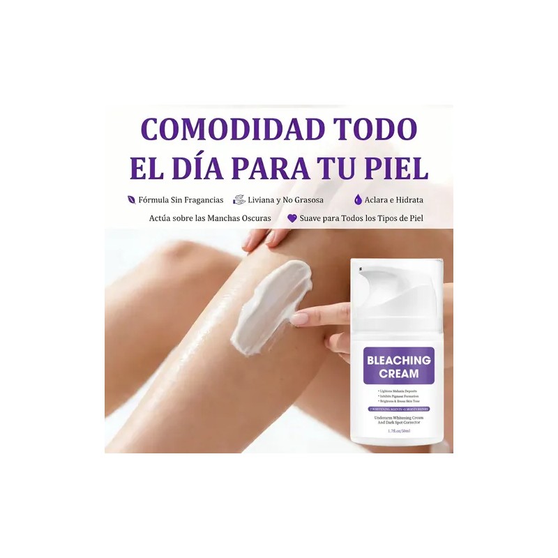 Crema Anti Manchas Despigmentante Aclarante En Cara Y Cuerpo