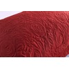 MarCielo 2-Piece Embroidered Pillow Shams, King Decorative Microfiber Pillow Shams