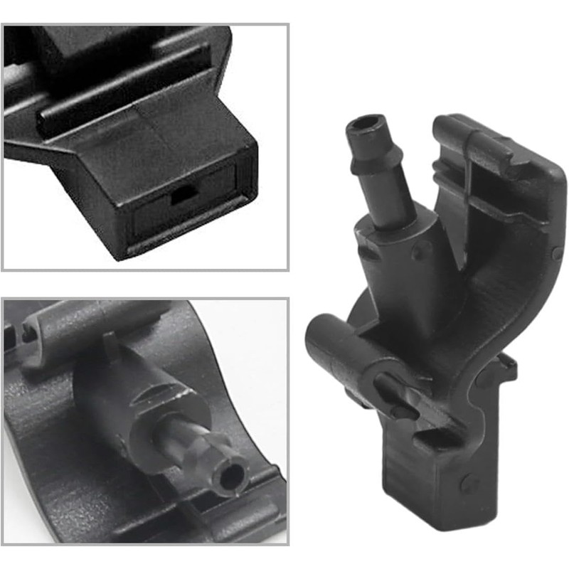 Merautop SJ Pack of 2 Car Windscreen Washer Nozzles Replacement