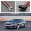 eMagTech 4Pcs Loudspeaker Adapter Plug Cable Compatible with Seat Altea,