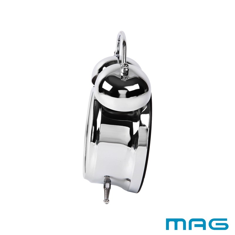 MAG Alarm Clock, Loud Volume Twin Bell, Analog, Easy to