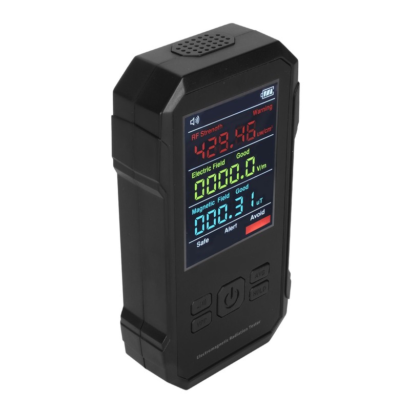 Electromagnetic Radiation Detector Professional Handheld Digital Radiation Detector with LCD