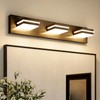 VOLISUN 5CCT Bathroom Light Fixtures Over Mirror, Dimmable, 360°Rotatable Head,