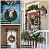 Myfolrena Adjustable Wreath Hanger from 15"-24", Metal Wreath Hook for
