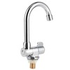 Single Cold Water Tap Basin Faucet 360 Degree Rotation 1/2in