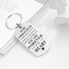 Goddaughter Gifts from Godmother Godfather, Inspirational Keychain for Goddaughter, Unique