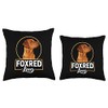 Foxred Lover Redfox Labrador Retriever Fox Red Throw Pillow