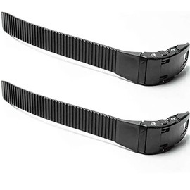 POFET 2pcs Replacements Inline Roller Skating Shoes Energy Strap With Buckle Screws Nuts Accessory Part, Universal Easy Install Safety Replacement Skates Strap Set(1#)