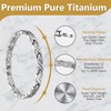 Jeracol Titanium Magnetic Bracelets for Women Bracelets Titanium Magnetic Brazaletes