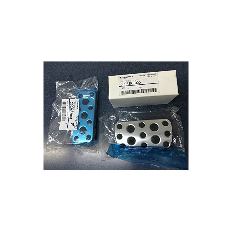 Genuine Subaru Brake & Gas Pedal Aluminum Set Impreza Forester