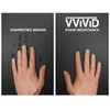 VViViD+ Ultra Matte Deep Black Vinyl Car Wrap Roll with