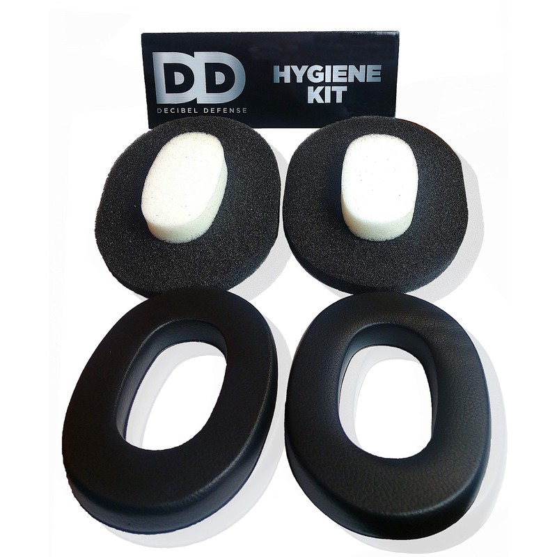 DECIBEL DEFENSE Ear Muffs Replacement Cushions and Foam Liners -