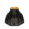 Etched Forest Large Metal Lampshade 5.32 X 13 X 9.5