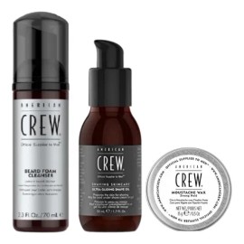 Kit Aceite Pre Afeitar, Champu Y Cera Barba - American Crew