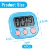 Kasanni Set of 4 Kitchen Timer Digital Egg Timer Digital