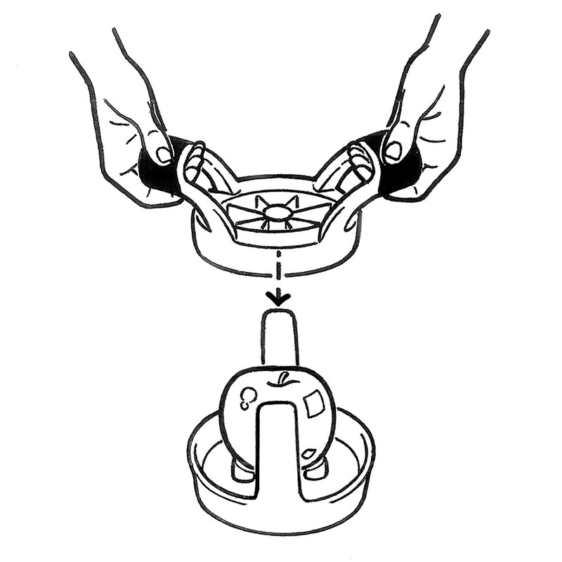 Norpro Fruit Wedger/Corer, Set of 3, (5131)