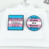 Support Trans Rights Enamel Pins - Protects Trans Kids and