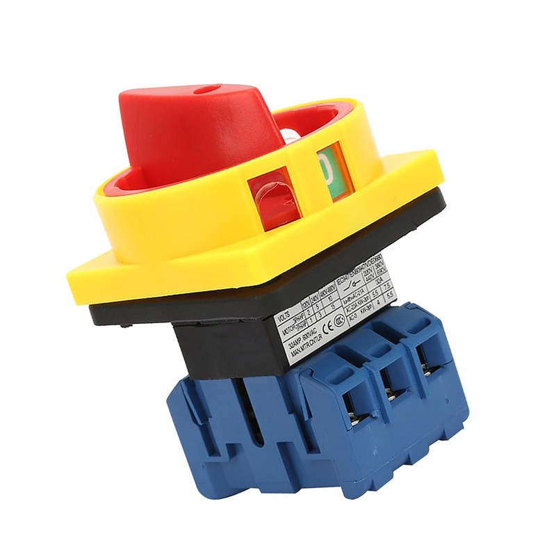 25A 32A Load Circuit Breaker Switch 3 Pole 2 Position