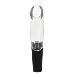 Vinturi On-Bottle Wine Aerator Pourer and Decanter for Red and White Wines Patented Design Perfectly Aerates Wines By The Glass or Bottle With Distinctive Sound, Black
