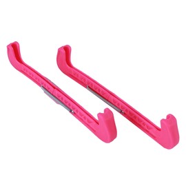 Okuyonic Skate Blade Protectors, Strong 2 Pieces Safe Skate Guard, Easy to Assemble, Perfect Fit for Figure Skates (Pink)